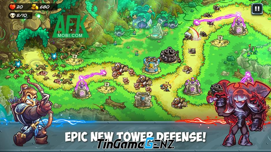 Kingdom Rush 5: Alliance TD – Phần mới nhất trong series Kingdom Rush đã ra mắt.