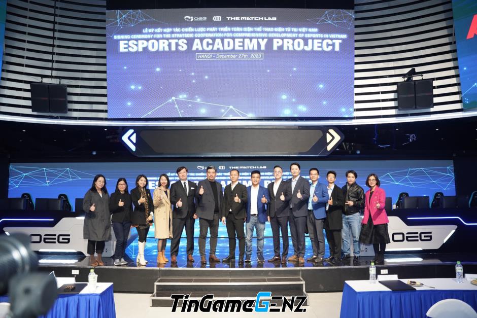 Ký kết hợp tác chiến lược phát triển dự án Esports Academy tại Việt Nam