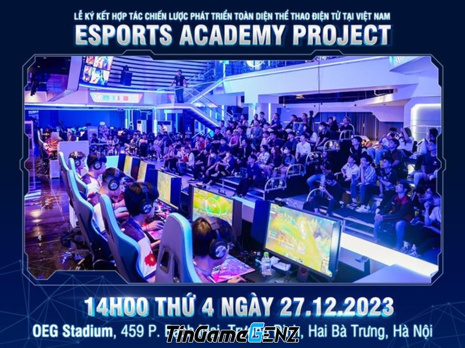 Ký kết hợp tác chiến lược phát triển dự án Esports Academy tại Việt Nam