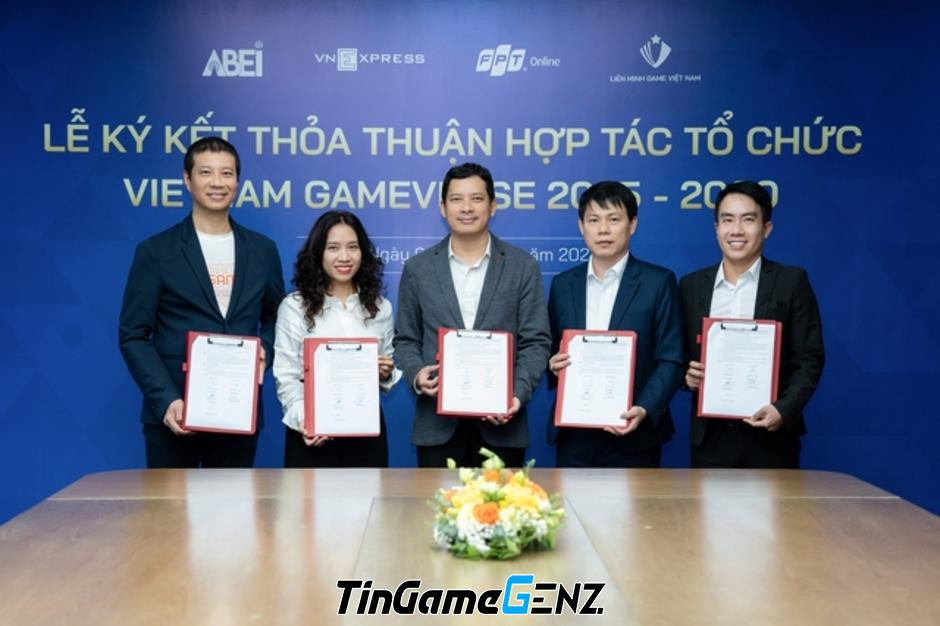 Ký kết thỏa thuận hợp tác tổ chức Ngày hội game Việt Nam Vietnam GameVerse (2025 - 2030)