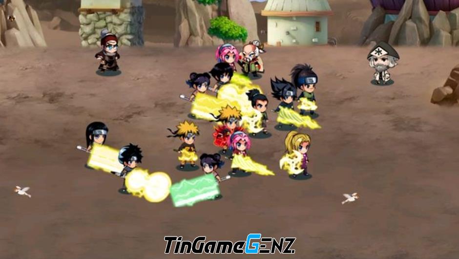 Làng Mộc Diệp - Game Naruto nhập vai sắp phát hành trên điện thoại di động