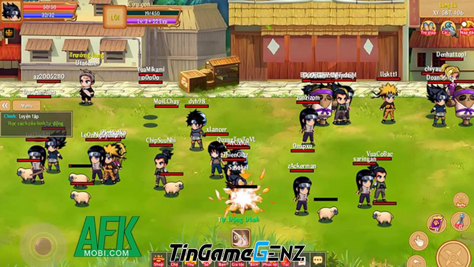 Làng Mộc Diệp Mobile: Không phải game Naruto tốt nhất nhưng cũng thú vị để trải nghiệm