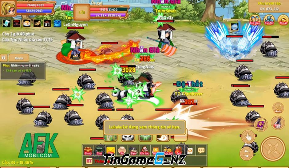 Làng Mộc Diệp Mobile: Không phải game Naruto tốt nhất nhưng cũng thú vị để trải nghiệm