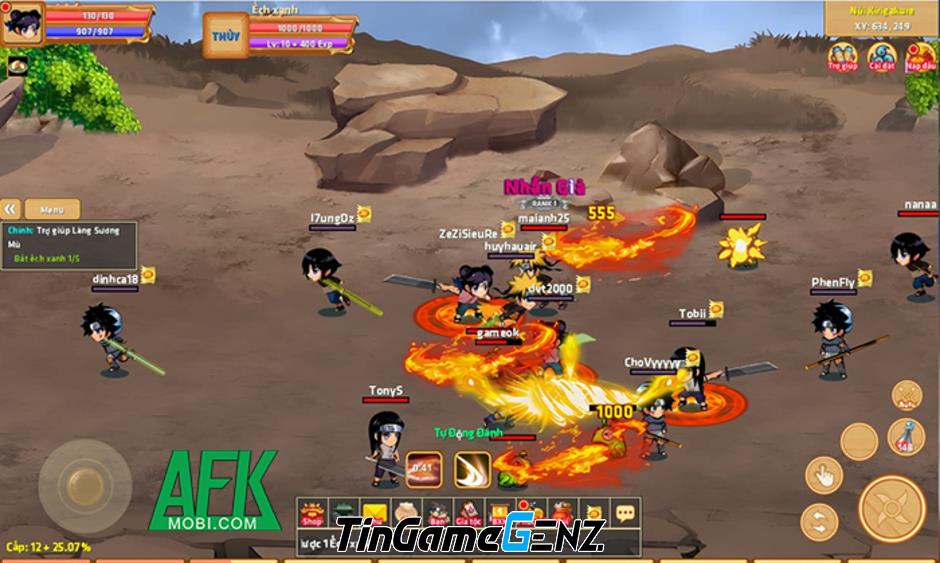 Làng Mộc Diệp Mobile: Không phải game Naruto tốt nhất nhưng cũng thú vị để trải nghiệm