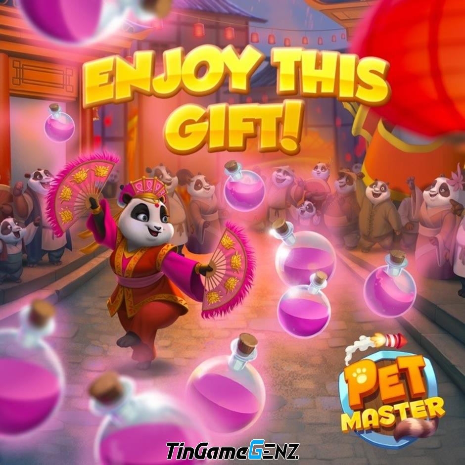 Link nhận spin miễn phí trong game Pet Master hôm nay, ngày 5/1/2024