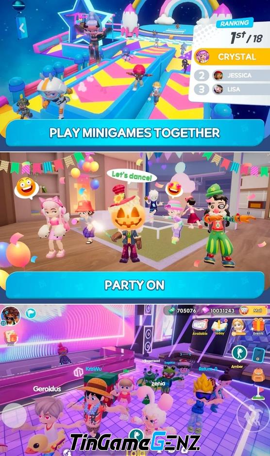 Livetopia: Party! - Game thế giới mở mới trên Google Play Store và Apple Store.