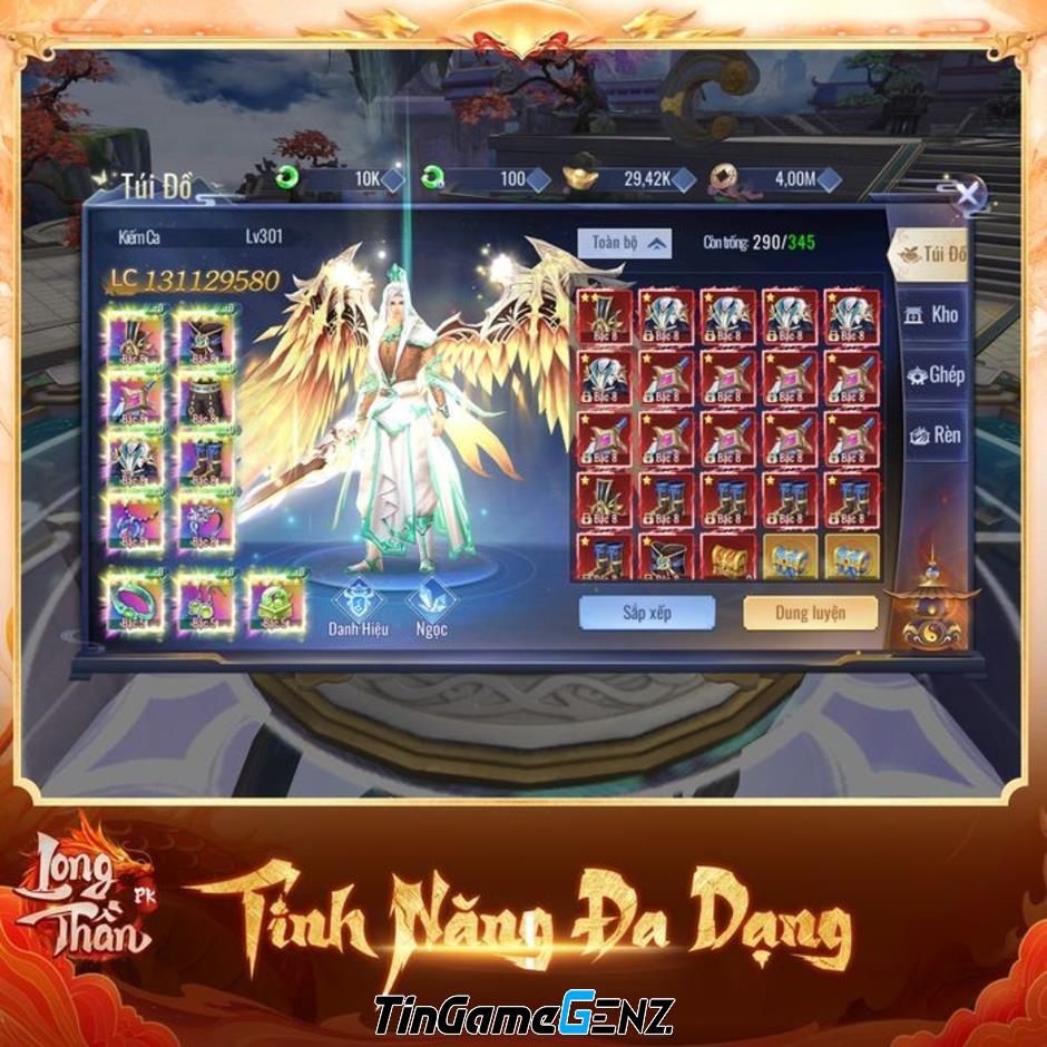 Long Thần PK - Game kiếm hiệp nhập vai mới ra mắt tại Việt Nam