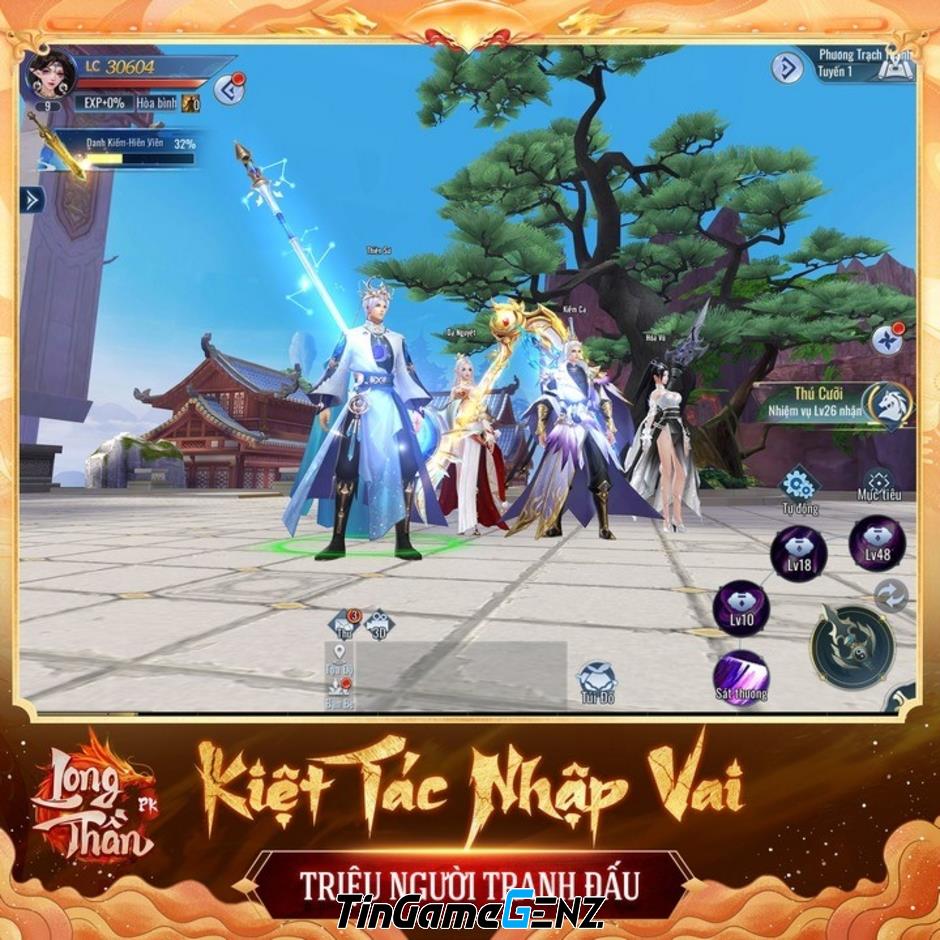 Long Thần PK: MMORPG xuất sắc ra mắt Việt Nam tháng 3/2024