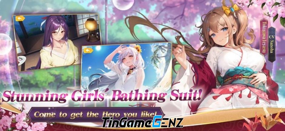 Lựa chọn waifu xinh đẹp trong Girl Wars - game mobile mới đầy thú vị.