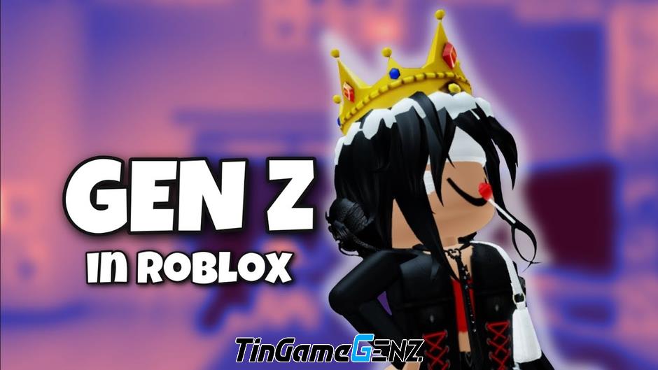 Lượng người chơi Gen Z đông đảo trên Roblox