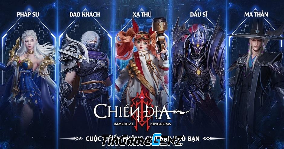 Lý do game thủ nên chơi Chiến Địa Mobile - game nhập vai chiến thuật mới sắp ra mắt