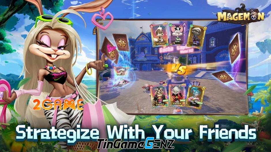 Magemon: Game nhập vai thế giới mở phong cách hoạt hình phương Tây