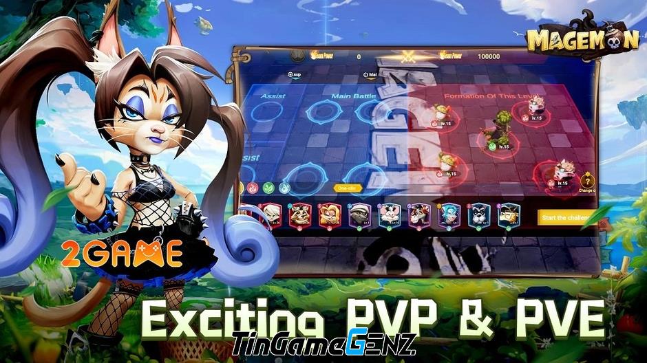 Magemon: Game nhập vai thế giới mở phong cách hoạt hình phương Tây