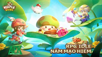 Maple Rush - Game Nấm Lùn Tiến Lên chính thức ra mắt tại thị trường game Việt Nam