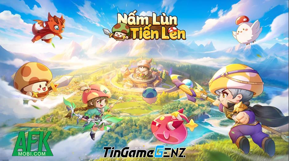 Maple Rush - Game Nấm Lùn Tiến Lên chính thức ra mắt tại thị trường game Việt Nam