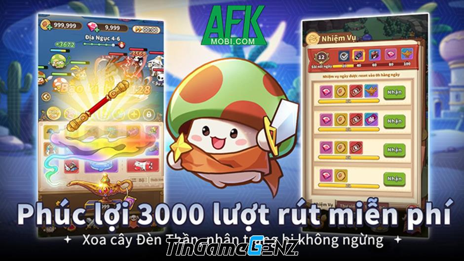 Maple Rush - Game Nấm Lùn Tiến Lên chính thức ra mắt tại thị trường game Việt Nam