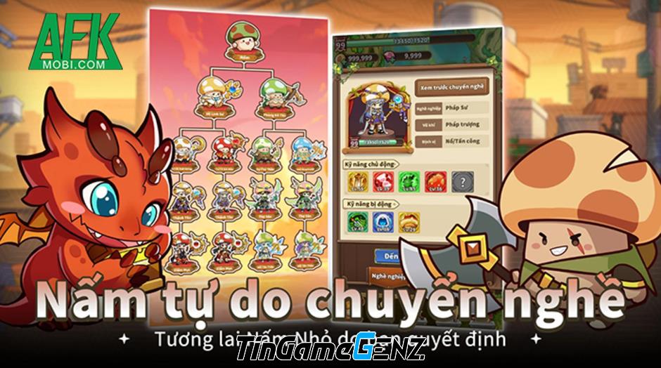 Maple Rush - Game Nấm Lùn Tiến Lên chính thức ra mắt tại thị trường game Việt Nam