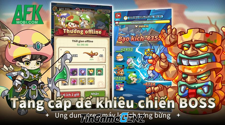 Maple Rush - Game Nấm Lùn Tiến Lên chính thức ra mắt tại thị trường game Việt Nam