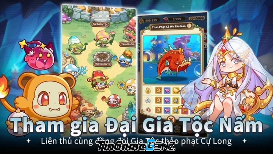 Maple Rush - Game Nấm Lùn Tiến Lên sẽ ra mắt tại khu vực Đông Nam Á với phiên bản tiếng Việt