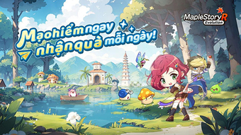 MapleStory R: Evolution - Đăng ký trước Nấm Lùn Phiêu Lưu Ký tại Việt Nam