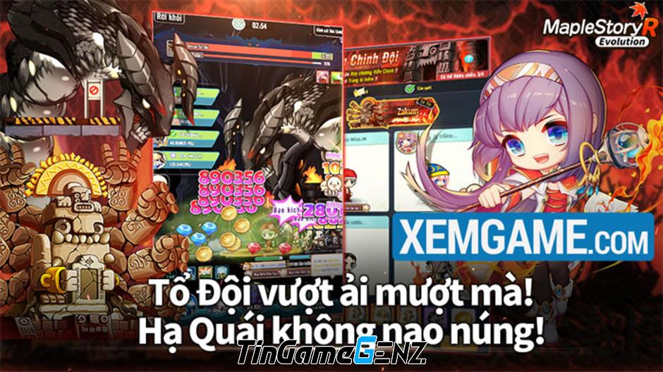 MapleStory R: Evolution - Đăng ký trước Nấm Lùn Phiêu Lưu Ký tại Việt Nam