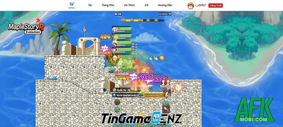 MapleStory R: Evolution - Phiên bản H5 chơi ngay trên trình duyệt, không cần cài đặt