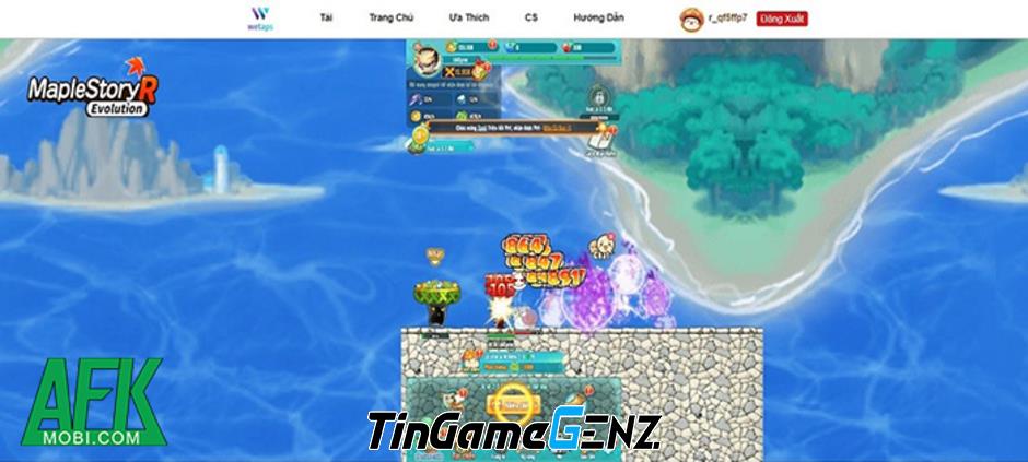 MapleStory R: Evolution - Phiên bản H5 chơi ngay trên trình duyệt, không cần cài đặt