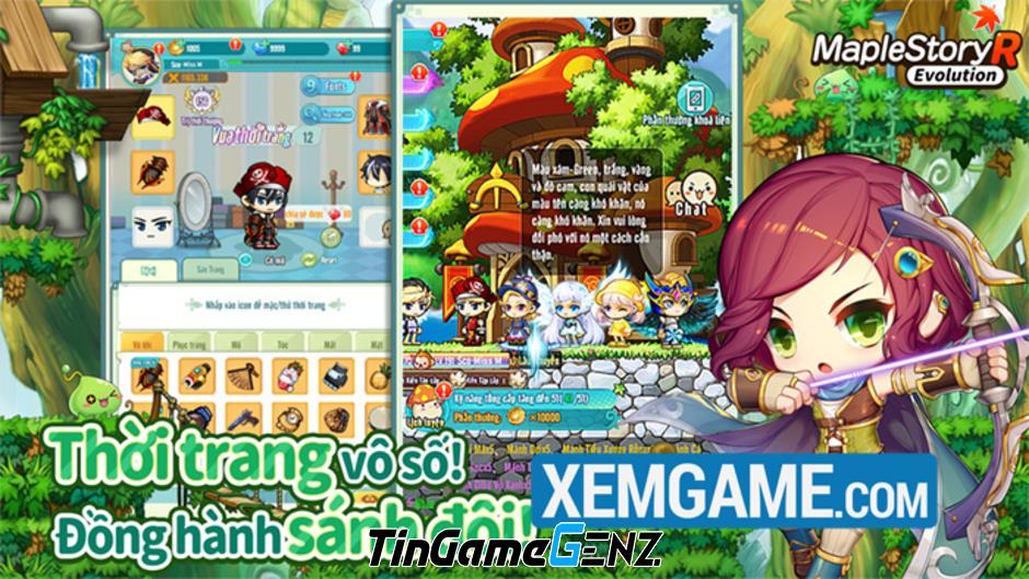 MapleStory R: Evolution ra mắt, đi kèm nhiều ưu đãi hấp dẫn