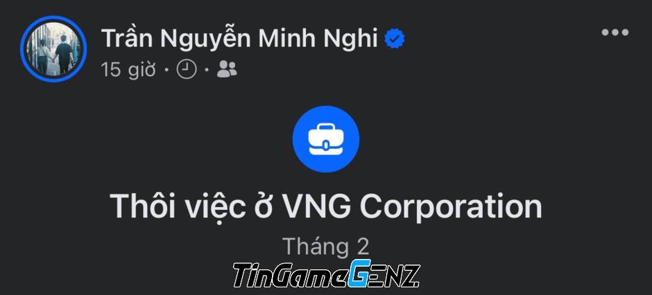 MC Minh Nghi thông báo tin không vui cho game thủ của VNG