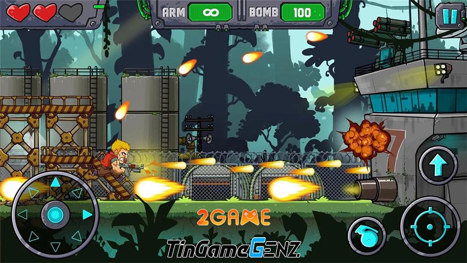 Metal Soldiers: Alpha Guns - Game hành động đỉnh cao, cùng cảm nhận cảm hứng từ Metal Slug