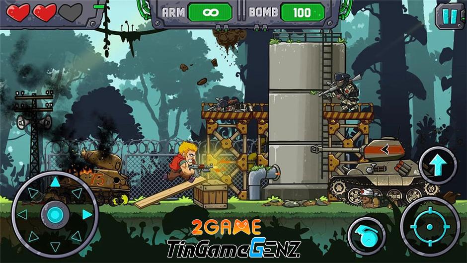 Metal Soldiers: Alpha Guns - Game hành động đỉnh cao, cùng cảm nhận cảm hứng từ Metal Slug