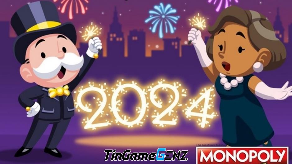 Miễn phí Link Monopoly Go Dice ngày 2/1/2024