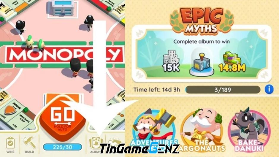 Miễn phí Link Monopoly Go Dice ngày 2/1/2024