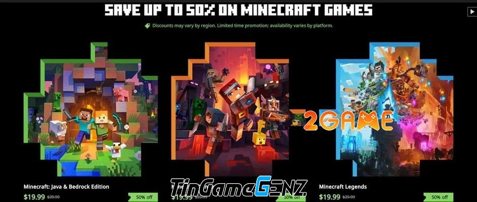 Minecraft kỷ niệm 15 năm: Ưu đãi đặc biệt cho game thủ di động