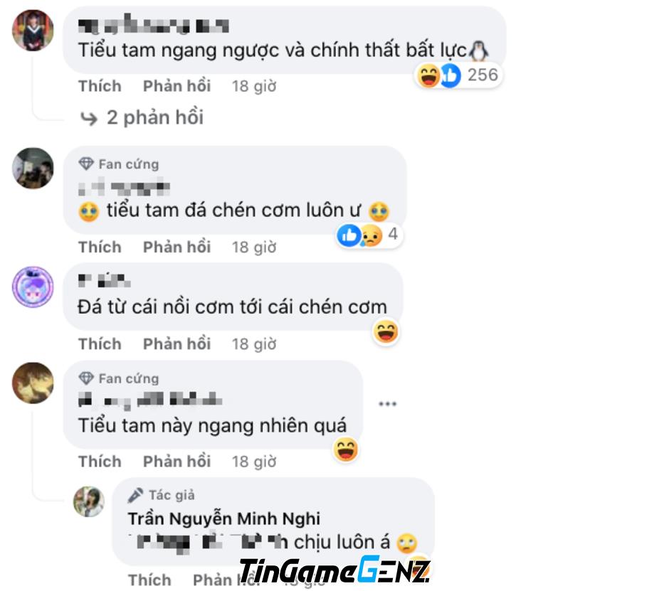 Minh Nghi bất lực trước 