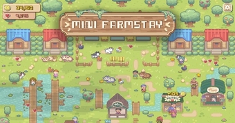 Mini Farmstay: Game nông trại thư giãn với đồ họa Pixel