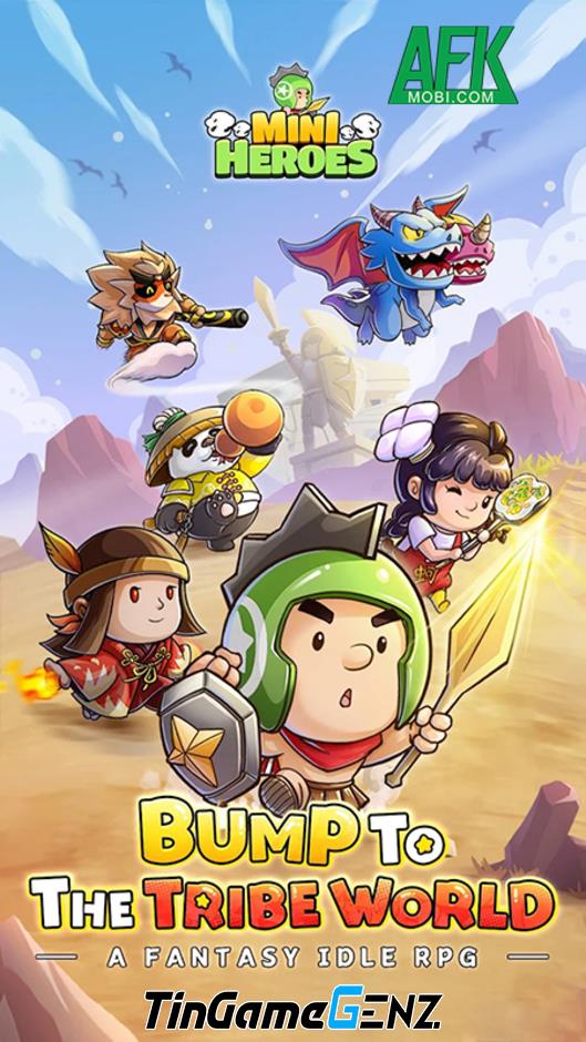 Mini Heroes: Mars’ Squad - Game hoạt hình chibi đáng yêu