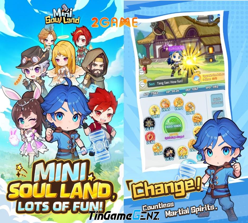 Mini Soul Land: Game mở rương dựa theo IP Đấu La Đại Lục