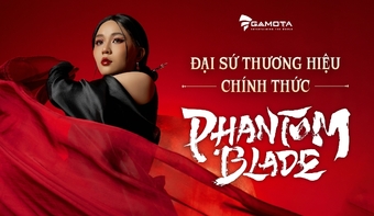 MisThy khiến fan khó nhận ra với tạo hình Đại Sứ Thương Hiệu Phantom Blade.