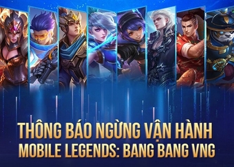 Mobile Legends: Bang Bang VNG chính thức dừng phát hành tại Việt Nam