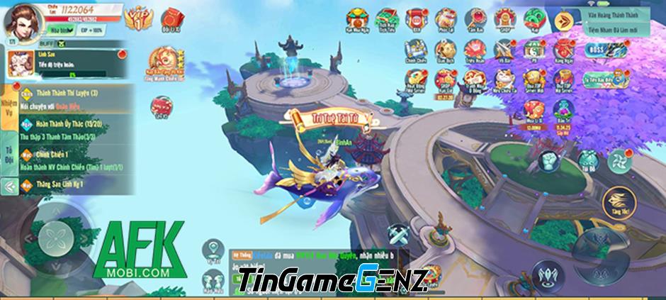 Mộng Kiếm Tiêu Dao: Đồ họa đẹp, gameplay cải tiến