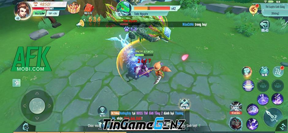 Mộng Kiếm Tiêu Dao: Đồ họa đẹp, gameplay cải tiến