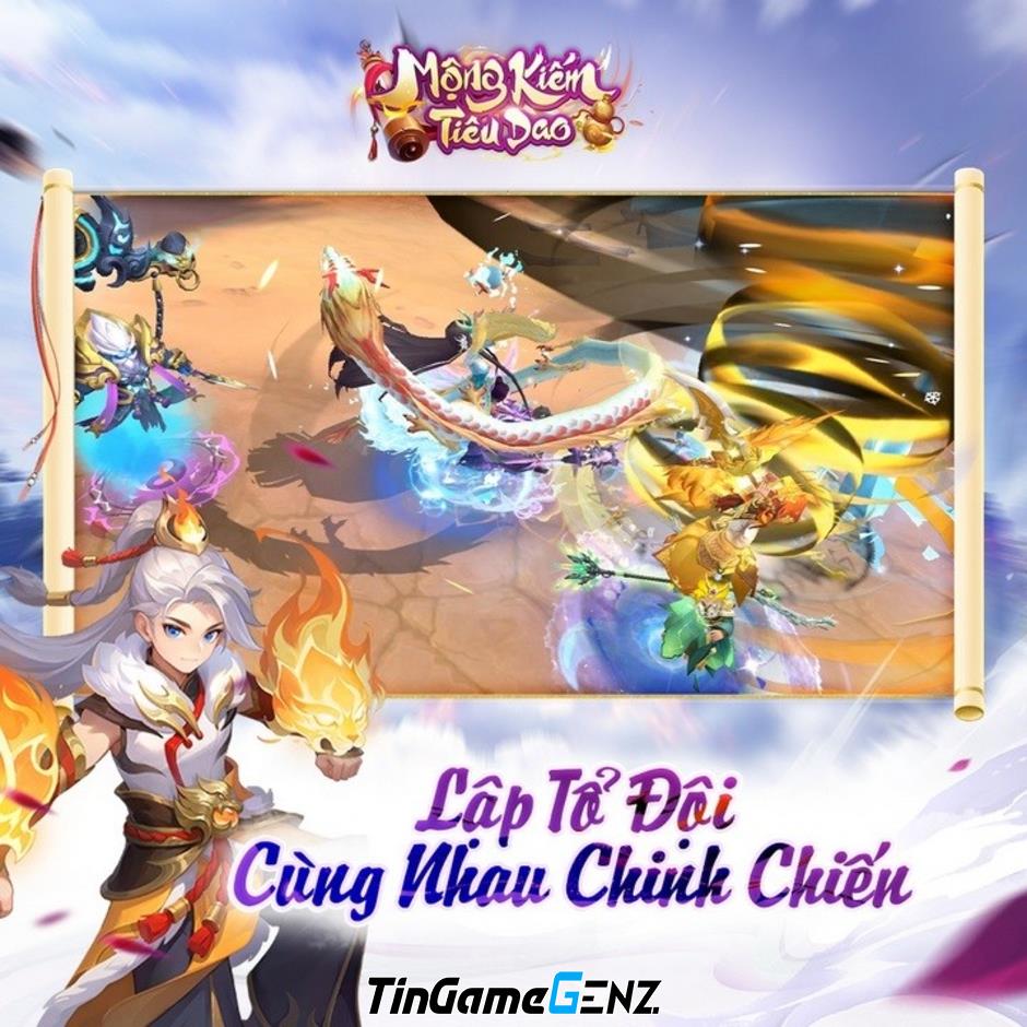 Mộng Kiếm Tiêu Dao: Game MMORPG mới ra mắt tại Làng game Việt