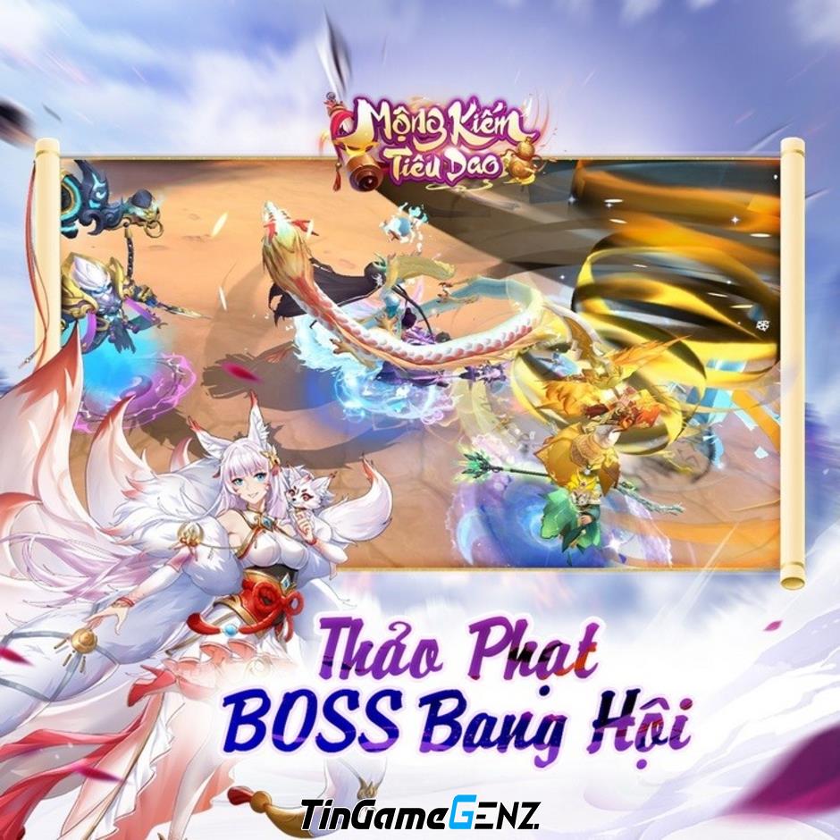 Mộng Kiếm Tiêu Dao: Game MMORPG mới ra mắt tại Làng game Việt