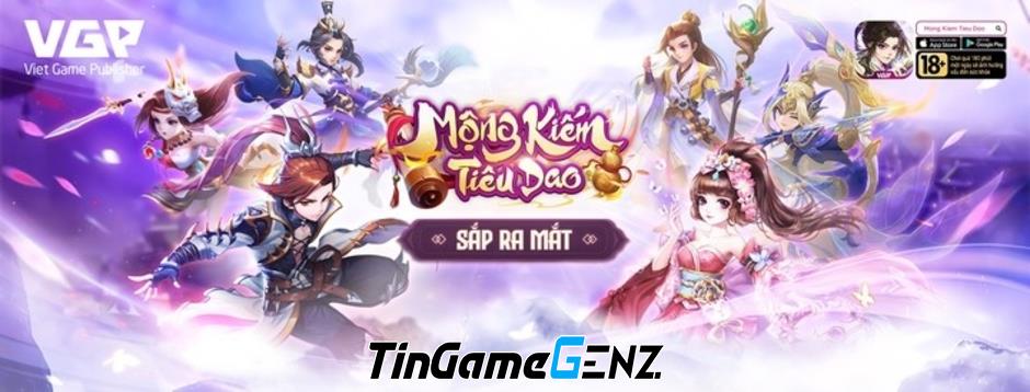 Mộng Kiếm Tiêu Dao: Game MMORPG mới ra mắt tại Làng game Việt