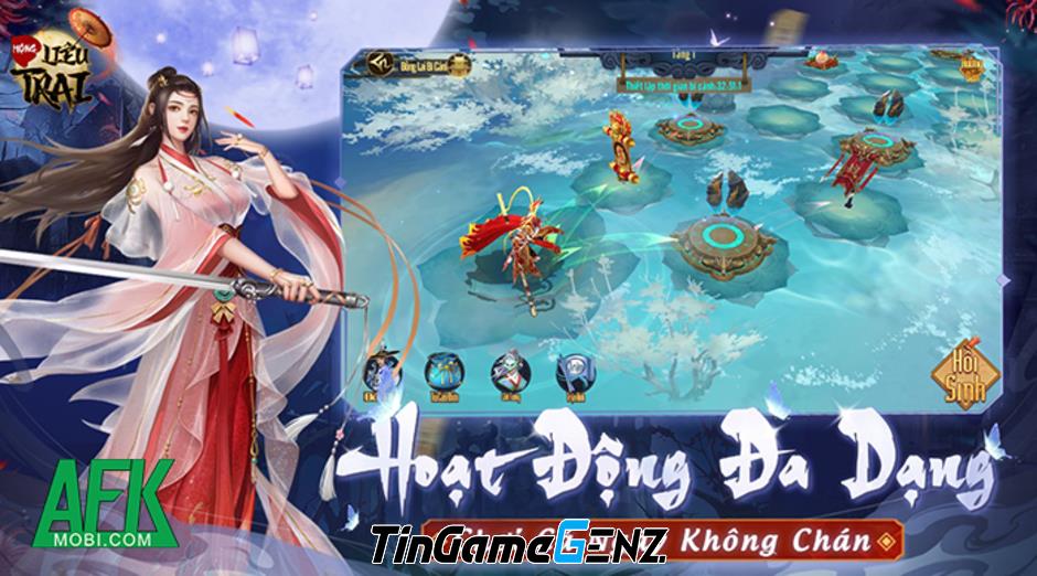 Mộng Liêu Trai: Game đấu tướng Việt Nam cổ điển