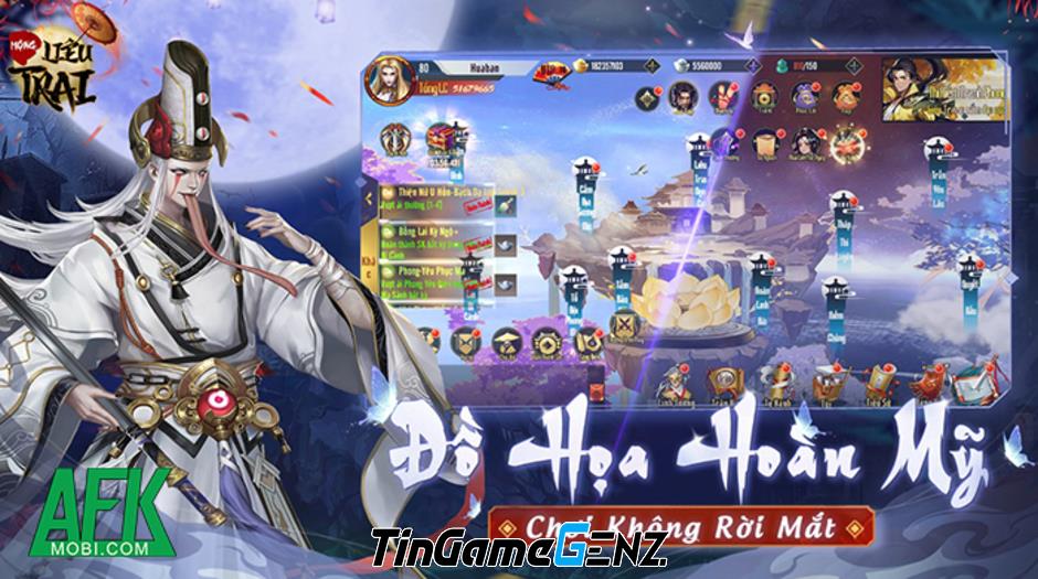 Mộng Liêu Trai: Game đấu tướng Việt Nam cổ điển