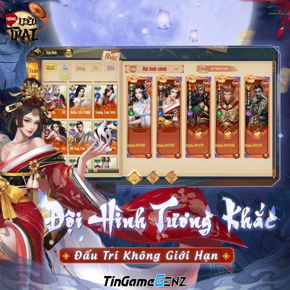 Mộng Liêu Trai: Game thẻ tướng chiến thuật sắp ra mắt