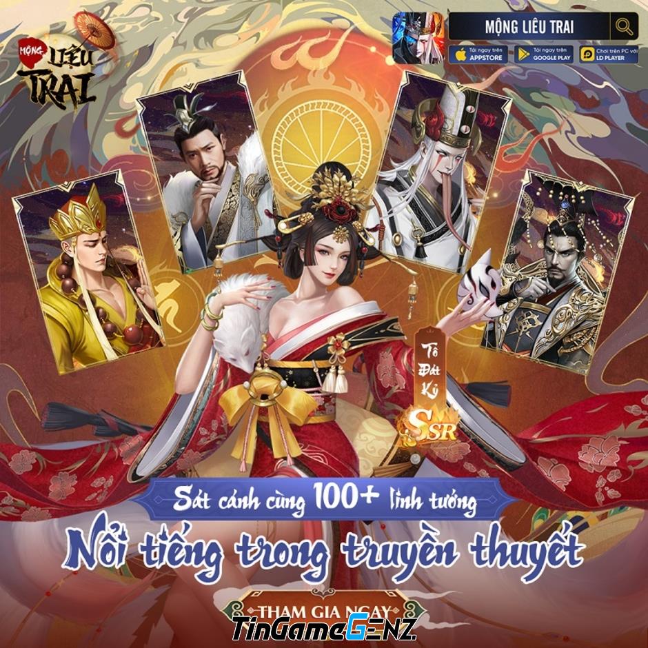 Mộng Liêu Trai Mobile chính thức ra mắt, sẵn sàng làm mưa làm gió trong cộng đồng game Việt