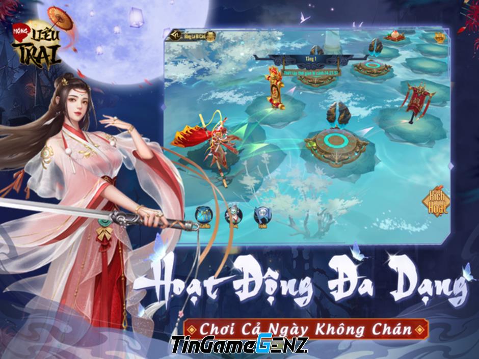 Mộng Liêu Trai: Sự xuất hiện bất ngờ trong làng game Việt, khai mở cuộc phiêu lưu hấp dẫn.